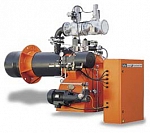 Прогрессивная двухступенчатая/модуляционная комбинированная (газ/дизель) горелка Балтур - Baltur GI MIST 510 DSPGM (2430–6500 кВт)